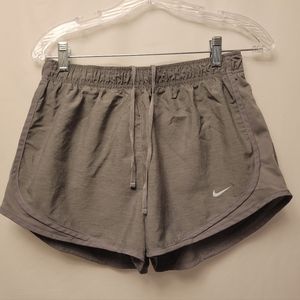 Nike Dri-Fit Running Shorts - Gray - Size M